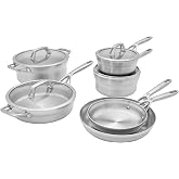 ZWILLING Motion Stainless Steel 10-pc Stainless Steel Cookware Set