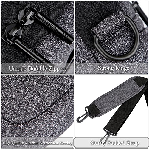 image for Laptop Bag,BRINCH Slim Water Resistant Laptop Messenger Bag Portable L