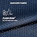 David Archy 3 Pack Men's Ultra Fast Dry Performance Boxer Briefs (M, Navy Blue-Mesh)