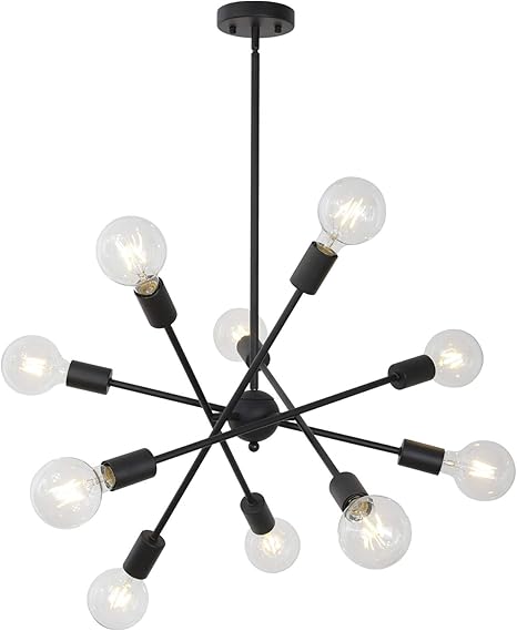 modern black lighting