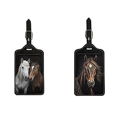 AFPANQZ Travel Luggage Tag Pu Leather Suitcase