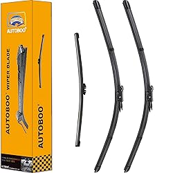 AUTOBOO 28"+28" Windshield Wipers with 15 Inch Rear