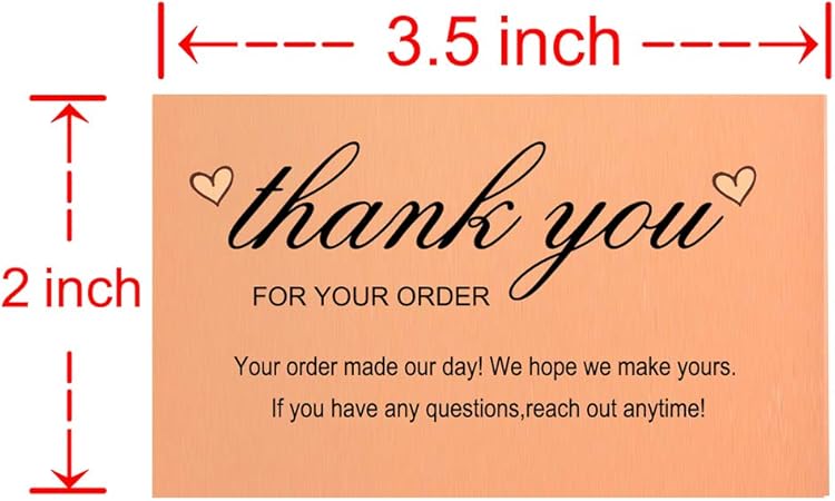 Sexypod Com 1 Sheets For Online Bulk Kraft Postcards Purchase Inserts To Support Small Business Customer Shopping Retail Store Business Card Sized 2x3 5 Handmade Goods Thank You For Your Order Cards Office Products