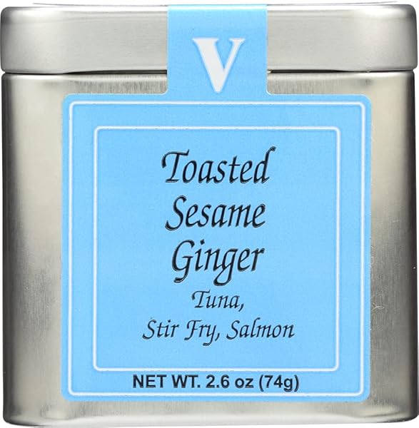 AZZUTORK VICTORIA TAYLOR’S TOASTED SESAME GINGER SEASONING 2.6 OZ (PACK OF 2)