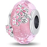 MICOO 925 Sterling Silver Charms for Bracelets and Necklaces Butterfly Charms Beads Insects Flowers Charm Fits Pandora European Bracelets Gifts for Women Family Friends