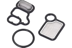 917-176 VTEC VVT Solenoid Gasket Spool Valve Filter Screen O-Ring Gasket 15815-RAA-A02 with Hon-da Civic Accord CR-V Element 