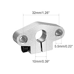HiPicco 4pcs SHF10 Aluminum Linear Rod Rail Shaft