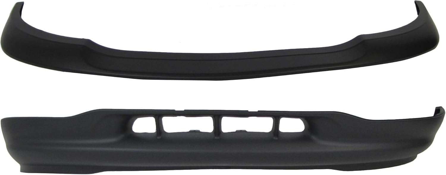 New Front Bumper Upper Pad Lower Valance W/O Fog for 1999