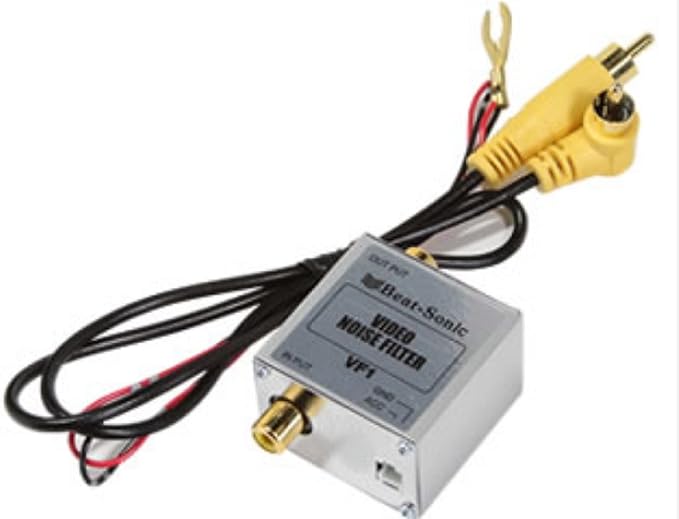 ビートソニック Beat Sonic ビデオノイズフィルター ビデオ信号専用 Vf1 車載モニターアクセサリ 車 バイク Amazon