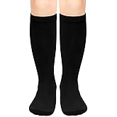 Olreco 1 Pack Toddler Kids Youth Soccer Socks Girls Boys Baseball Socks Youth Knee High Softball Football Accessories Cotton