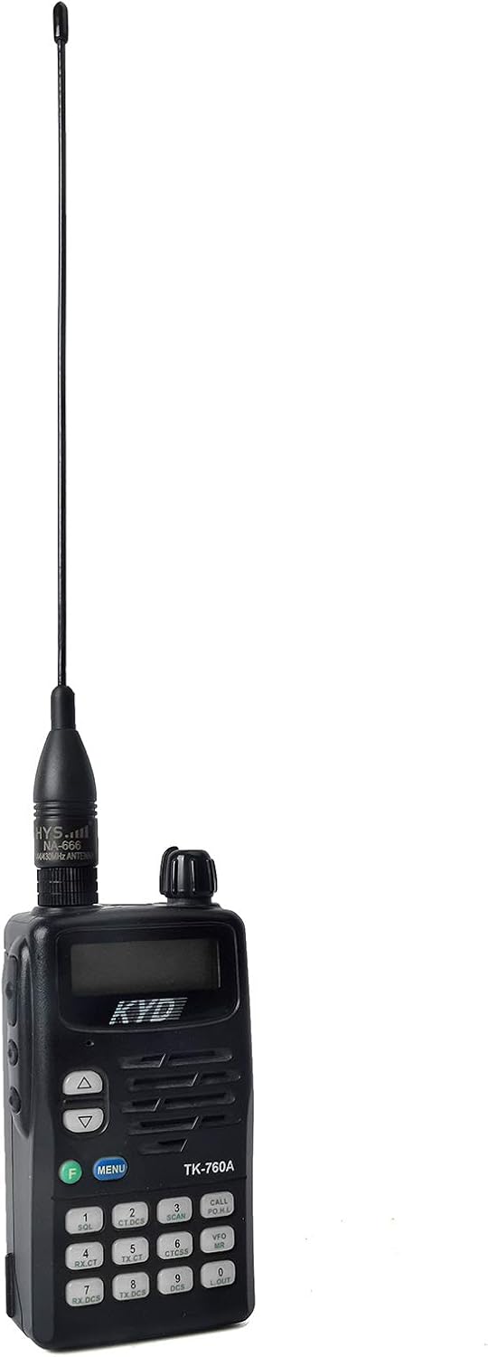 2 Pack NA-666 SMA Male Dual Band Walkie Talkie Antenna Soft Whip VHF UHF 2M/70CM Handheld/Ham 2 Way Radio Antenna for Retevis Wouxun TYT MD-380 YAESU VX-6R FT-60R FT-70D: Home Audio & Theater