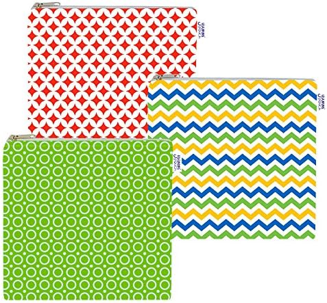 Cloth Sandwich Bags - Set of 3 - Yummi Pouch (Spunky)
