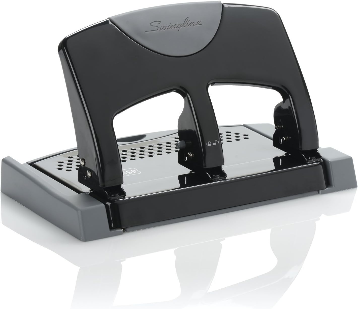 Swingline 3 Hole Punch, SmartTouch, Low Force, 45 Sheets (A7074136), 2 Punchers