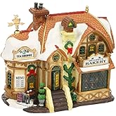 Lemax Christmas Village Devaneys Bakery Battery Operated Led - 35793