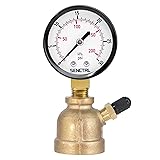 SENCTRL 0-30 Psi Gas Pressure Test Gauge, 2" Dial