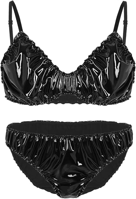 mens satin string bikini