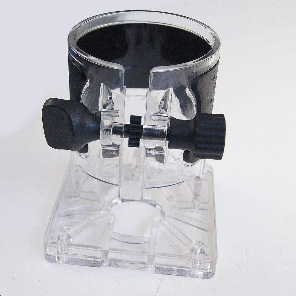 KATSU Tools Replacement Router Base Plastic Protective Shield Accessory for Wood Trimrmers- Compatible with Most Hand Routers & Joiner Tools - Image 3