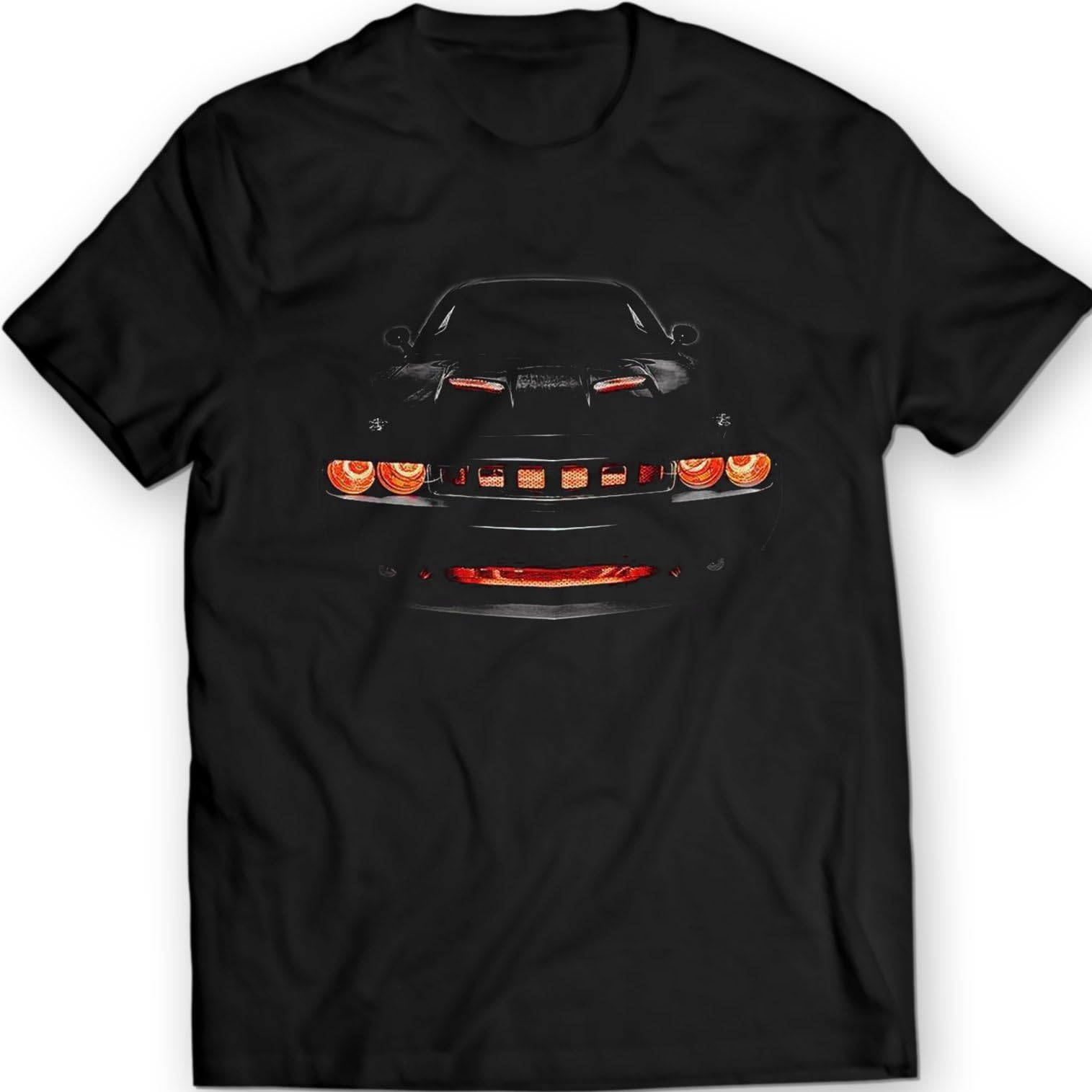 Challenger R T Musclecar Auto Racing Car T-Shirt 100% Cotton