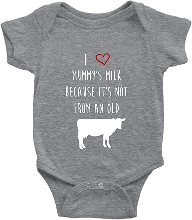 i love milk baby grow