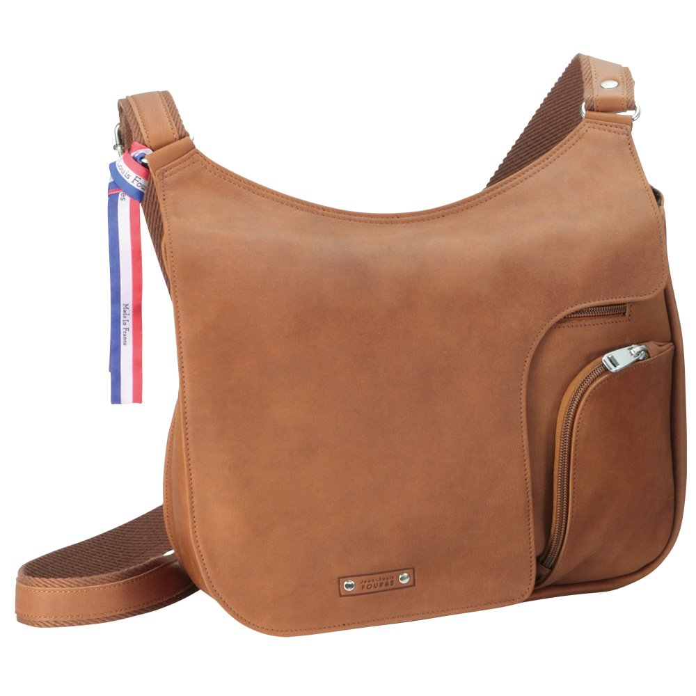 注目の ジャンルイフレ Jean Louis Foures フランス製 カーフレザー ボディバッグ ショルダーバッグ 本革 メンズ B00dpo7abk ベージュ ベージュ 数量限定 Celebration Fl Us