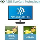 ASUS VP228H 21.5" Full HD 1ms LED Monitor VGA DVI HDMI 1920x1080 White view 5
