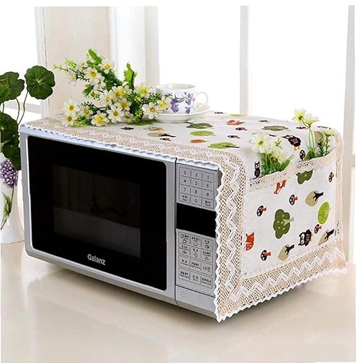 CULER Cubierta de microondas Horno microondas Campana Aceite de la ...