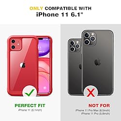 Diaclara Compatible with iPhone 11 Case, Full Body