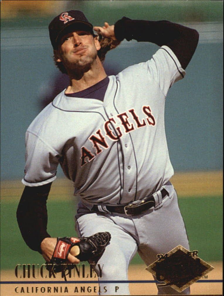 1994 Ultra Baseball Card 328 Chuck Finley Collectibles