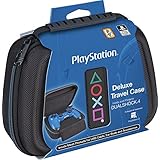 Sony PlayStation 4 Controller Case – Protective Deluxe Travel Case – Black Ballistic Nylon Exterior – Official Sony Licensed Product