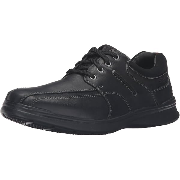 Brand New Black Leather Size 13 Clarks Men\'s Bradley Vibe Oxford 4485256_Black?wid=400&hei=400&  main image 4