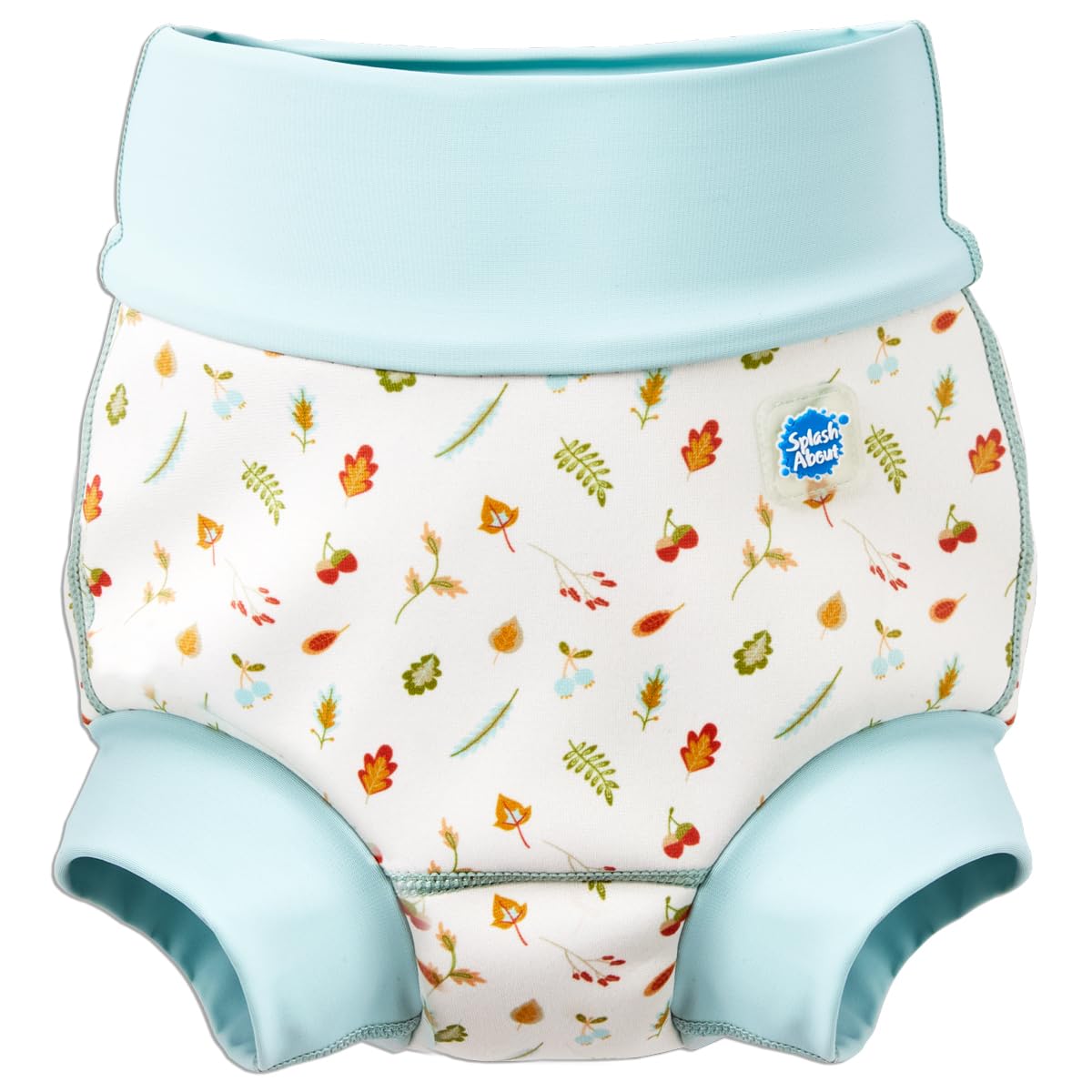 Splash About Happy Nappy Duo Reuseable Swim Nappy for Babies and Toddlers (Little Acorns, 0-3 Months)