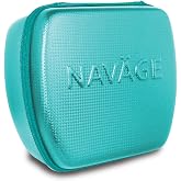 Navage&reg; Travel Case for Nose Cleaner, Teal, Holds 12 SaltPods | Safety Case: Anti-Scratch Protector Organizes Your Nose Cleaner and up to 12 SaltPods for Travel