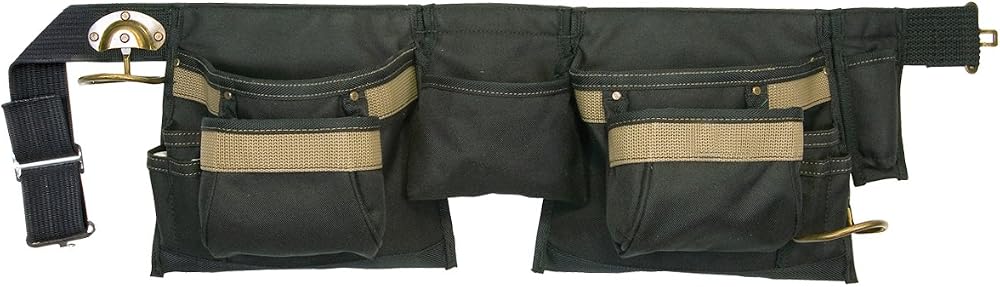 Custom Leathercraft Kuny's AP1429 Sierra 12 Pocket Polyester Nylon Tool Apron
