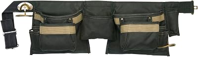 Custom Leathercraft Kuny's AP1429 Sierra 12 Pocket Polyester Nylon Tool Apron