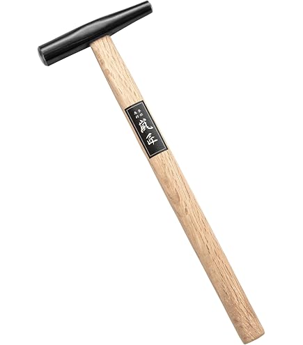 Raising Hammer – Large Rectangular Face, 4-5/8" Head Length, 1-1/8" & 1-1/4" Widths, For Metal Texturing & Forming