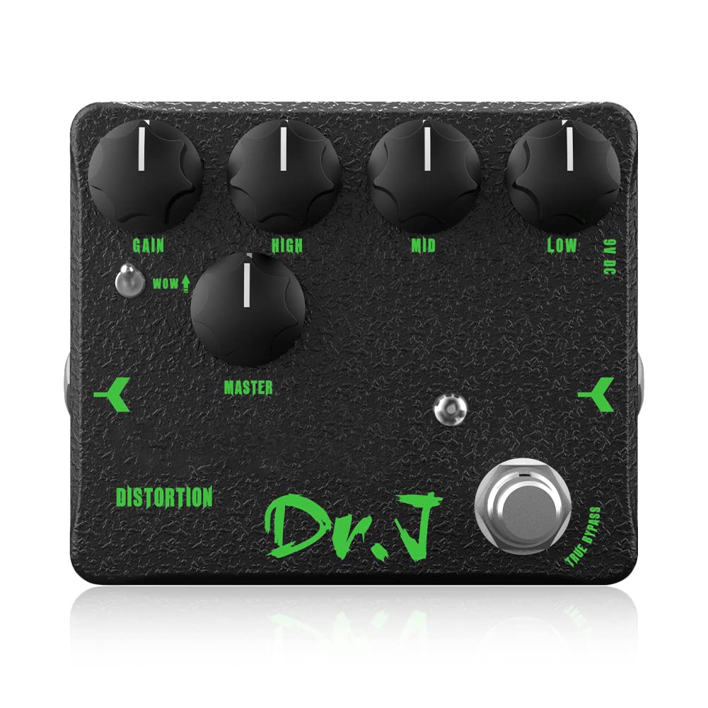 JOYO Modern Metal Distortion Pedal Especially Designed High Gain Distortion for Electric Guitar High-end Edition Dr.J Series (D58)