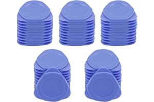GENNEL 50pcs Triangle Spudger Plastic Pry Opening Tool for Laptop LCD Mobile Phone Tablet Camera Screen Case Disassembly Repair/Guitar Picks Blue