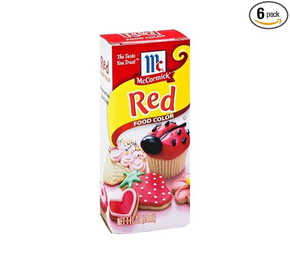 Mccormick Food coloring Red 54789 1oz (052100070919)
