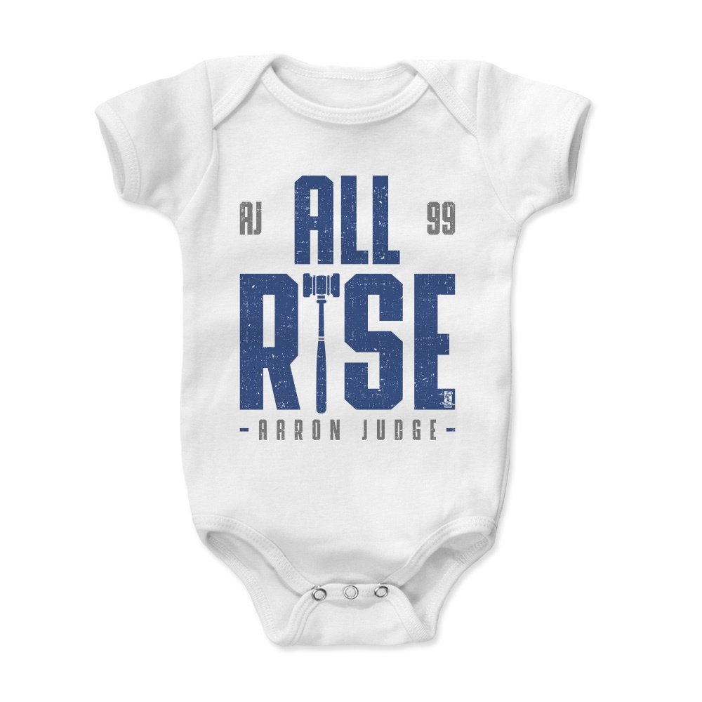Aaron Judge Rise New York Baseball Baby Clothes 500 LEVEL Aaron Judge