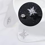 JANYUN 120 Pairs Butterfly Clutch Tie Tacks Pins 8mm Blank Pins Silver view 5