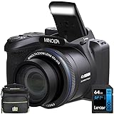 Minolta MN40Z-BK 20 MP / 1080P FHD Bridge Camera