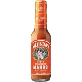 Melinda's Mango Habanero Hot Sauce - Sweet &amp; Mild Hot Sauce, 5oz 1pk | Mango Habanero Sauce Made with Real Mango, Fresh Peppers, Vinegar, Carrot &amp; Lime