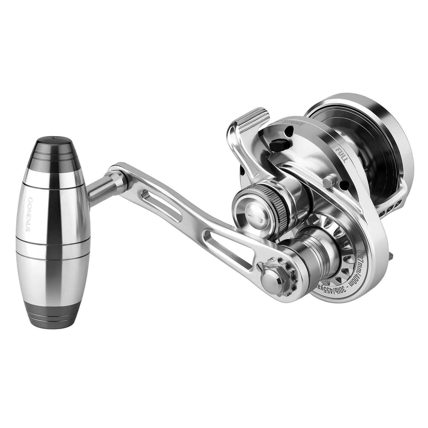 Photo 1 of GOMEXUS Slow Pitch Jigging Reel LS20 CNC All Aircraft Grade Aluminum Body Lever Drag Right Hand Conventional Reel