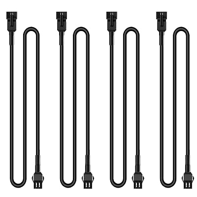 Hovano 4 PCS 60 inch/150cm 2Pin Pure White LED Rock Lights Kit Extension Wire Cable Cord 6/8/12/16/20Pods White Rock Light Kit, Underglow Neon Lights for Trailer Off Road SUV Car