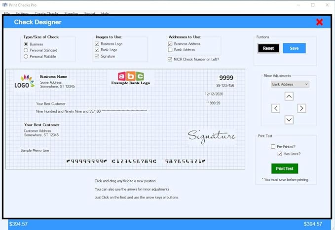 best check printing software 2020