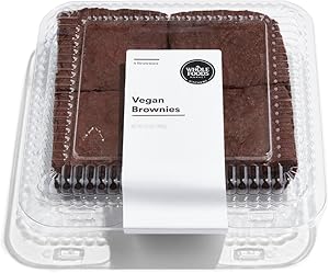 Whole Foods Market Kitchens Vegan Chocolate Brownie, 4 Ct
