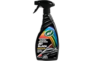 Turtle Wax 53140 Jet Black Car Spray Polish Paintwork Protect & Restore 500ml