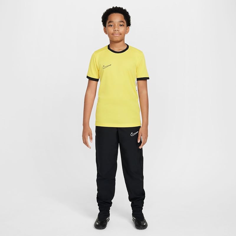 FZ9758-719 Y NK DF ACD25 SS Top Maglia Lunga Unisex Ragazzi Tour Yellow/Black/White/Black Taglia XL