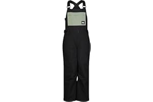 Quiksilver boys Heavyweight Ski Snow Bib Overalls, Insulated & Waterproof