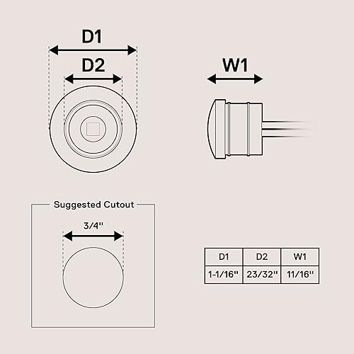 Lumière Remorque Led UTV/ATV Turn Signal Kit W/ 10pc 3/4" Round Amber Trailer Side Marker Lights - Foto 7
